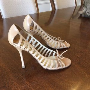 jimmy choo karlotta peep toe heels